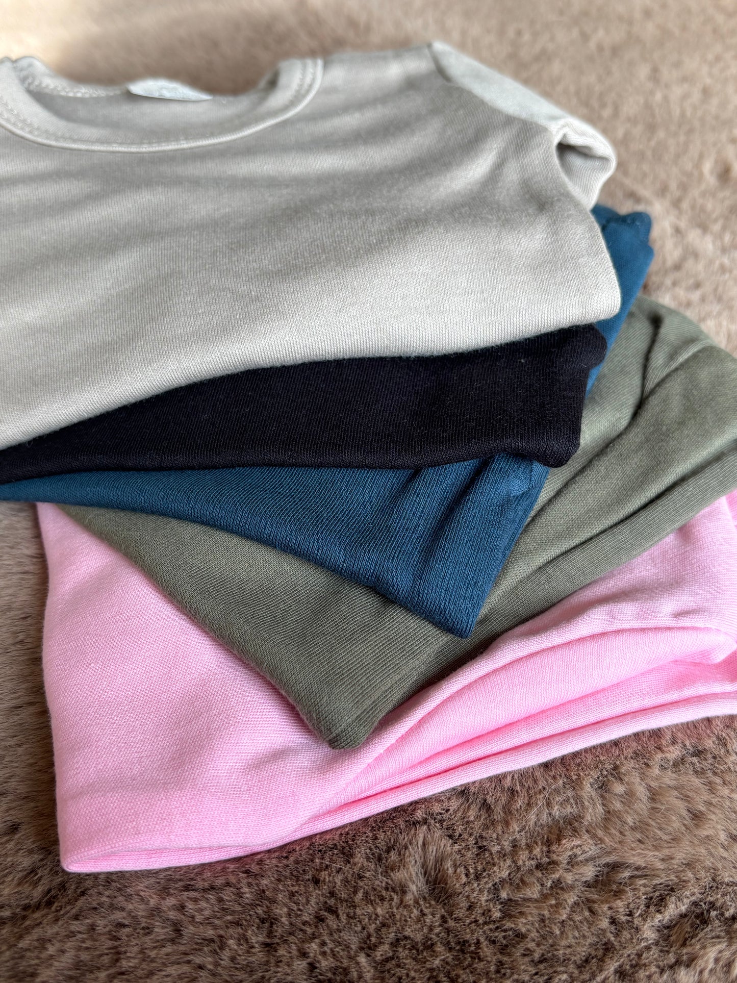 Lange mouw T-shirt met naam wolkje